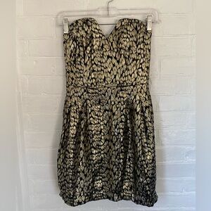 Strapless party dress